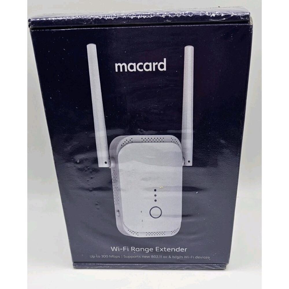 Macard WiFi Range Extender 300Mbps 2023 Model N300 New